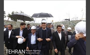 آیین بهره برداری از پروژه استحصال مصالح ساختمانی از پسماند خاک و نخاله 15