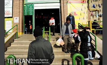بازدید شهردار تهران از بازار میوه و تره بار جلال آل احمد 4