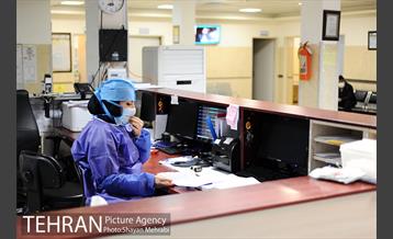 بخش بیماران کرونایی بیمارستان بوعلی 37