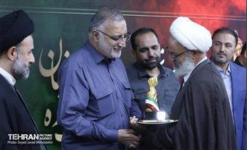 آیین تجلیل از شهدای جنگ ۱۲ روزه و رمضان منطقه ۱۴ تهران 4