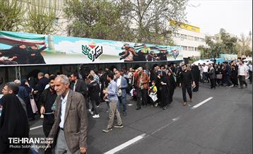 خدمت‌رسانی شهرداری تهران به نمازگزاران عید فطر در مصلی تهران 1