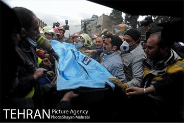 هشتمین روز آواربرداری ساختمان پلاسکو-1 22