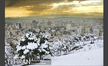 طبیعت برفی شمال تهران 7