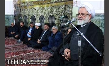 مراسم افتتاح شبستان مسجد بقیه الله الاعظم 2