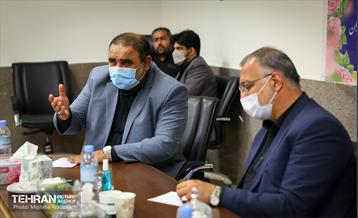 بازدید شهردار تهران از آسایشگاه جانبازان بقیه الله 14