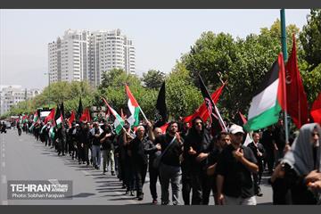 دسته عزاداری دانشگاه امام صادق(ع) در ظهر تاسوعا 29