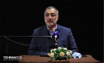 سخنرانی شهردار تهران در امامزاده علی‌اکبر چیذر(ع) 25