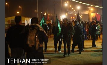 زائران اربعین حسینی در مرز شلمچه 24