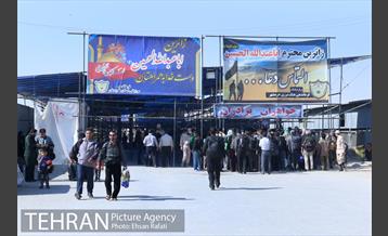 ورود به گیت نهایی ایرانی ها برای ورود به کشور عراق