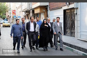 بازدید معاون هماهنگی و امور مناطق شهرداری تهران از منطقه ۸ 18