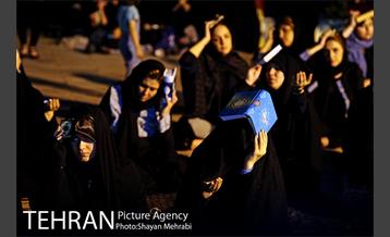 احیای شب بیست و یکم ماه مبارک رمضان در امامزادگان عینعلی و زینعلی(ع) 39