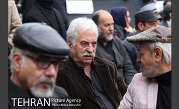 آئین وداع با استاد جمشید مشایخی 9