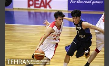 دیدار بسکتبال ایران و کره جنوبی در جوانان آسیا 13