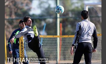 تمرین تیم فوتبال استقلال تهران
