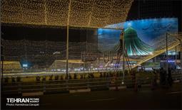 تهران غرق در نور