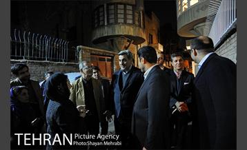 بهره برداری از پروژه بازآفرینی شهری «کوچه لولاگر» با حضور شهردار تهران 8