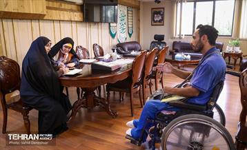 حضور سوده نجفی در منطقه 17