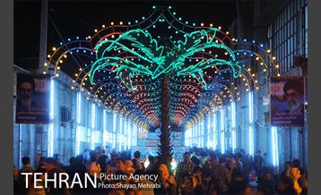 آذین بندی خیابانها در آستانه نیمه شعبان  7