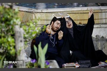 مراسم احیای شب نوزدهم در امامزاده سید جعفر و حمیده خاتون(ع) 4