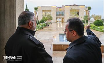 بازدید شهردار تهران از منطقه فرهنگی و گردشگری عباس اباد 36