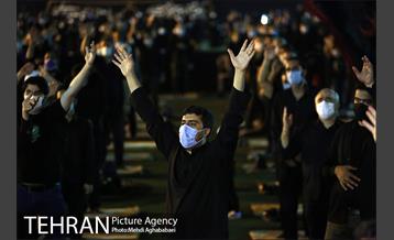 مراسم سوگواری شب سوم آقا اباعبدالله الحسین(ع) در منطقه 8