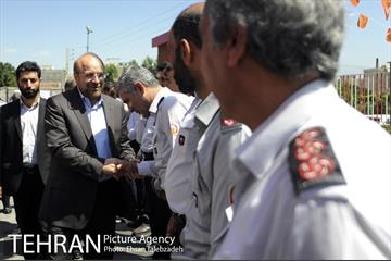 بازدید شهردار تهران از پروژه های تازه ساخت منطقه 19 13
