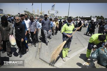 خدمت رسانی شهرداری تهران در سالگرد ارتحال امام خمینی(ره) 6