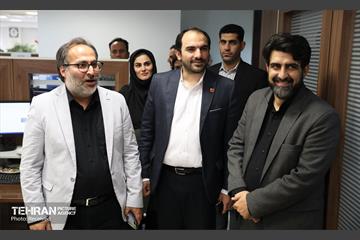بازدید سخنگوی شهرداری تهران از موسسه همشهری 14