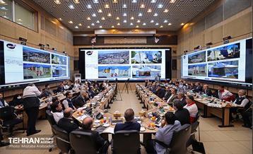 چهارمین جلسه ستاد مدیریت بحران کلانشهر تهران 18