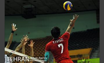 دیدار تیم های ملی والیبال ایران و قطر 8