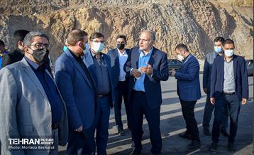 بازدید اعضای شورای شهر از حریم منطقه 20