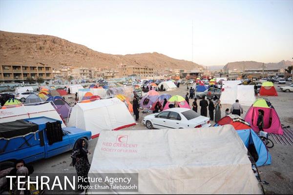 خدمات رسانی شهرداری تهران به مناطق حادثه زلزله کرمانشاه 11