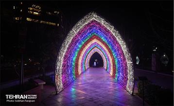 جشنواره نور تهران در بوستان ملت 53
