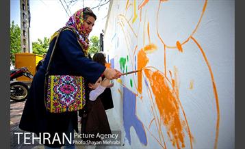 رنگ آمیزی و طراحی جداره شهری در منطقه 7 10