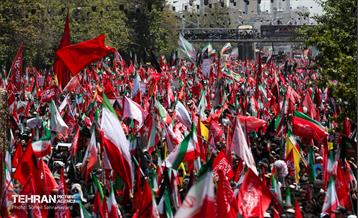 تشییع پیکر آقای شهید ایران