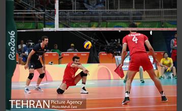 دیدار والیبال ایران و مصر در المپیک ریو 21