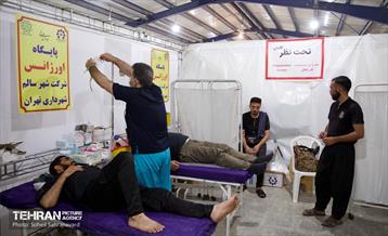 پایگاه اورژانس شهر سالم در مسیر نجف - کربلا 23