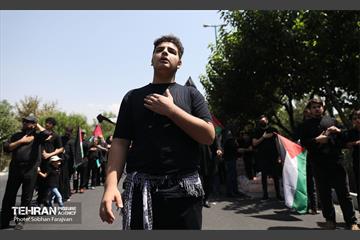 دسته عزاداری دانشگاه امام صادق(ع) در ظهر تاسوعا 32