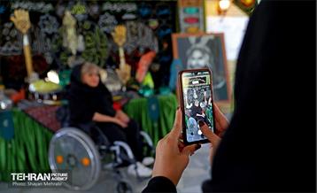 مراسم عزاداری حضرت اباعبدالله الحسین (ع) در آسایشگاه کهریزک 38