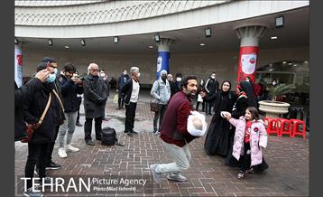 اجرای تئاتر خیابانی در میدانگاه ولی عصر (عج) 4