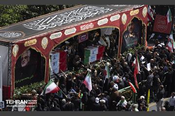 تشییع شهدای اقتدار ملی در تهران 6