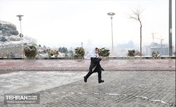 روز برفی تهران - 1 15