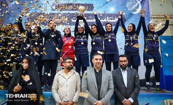 اختتامیه مسابقات والیبال بانوان 17