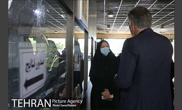 بازدید مدیرکل محیط‌زیست و‌ توسعه پایدار شهرداری تهران از مرکز معاینه فنی نیایش 25