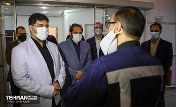 بازدید اعضای شورای شهر از شرکت بهره برداری متروی تهران و حومه 8