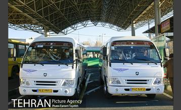 افتتاح خط مینی بوس پایانه مترو صادقیه و باغ فیض 3