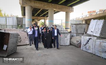 حضور سوده نجفی در منطقه 17