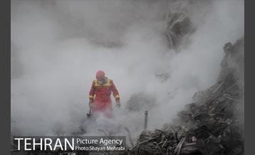 هشتمین روز آواربرداری ساختمان پلاسکو-1 1