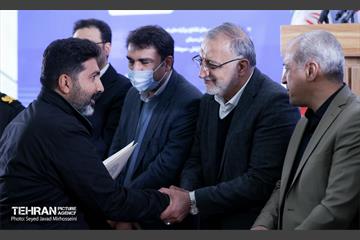 آیین بهره برداری از ۳ پروژه عمرانی و ۴۶ پروژه شهری منطقه یک در قالب دویست و هشتمین پویش امید و افتخار 9