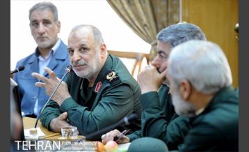 دیدار فرمانده سپاه محمد رسول الله تهران با شهردار تهران 14